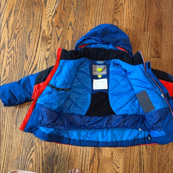 Obermeyer Blue Jacket Lining - Picture 3 of 7